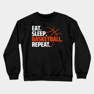 funny basketball Crewneck Sweatshirt